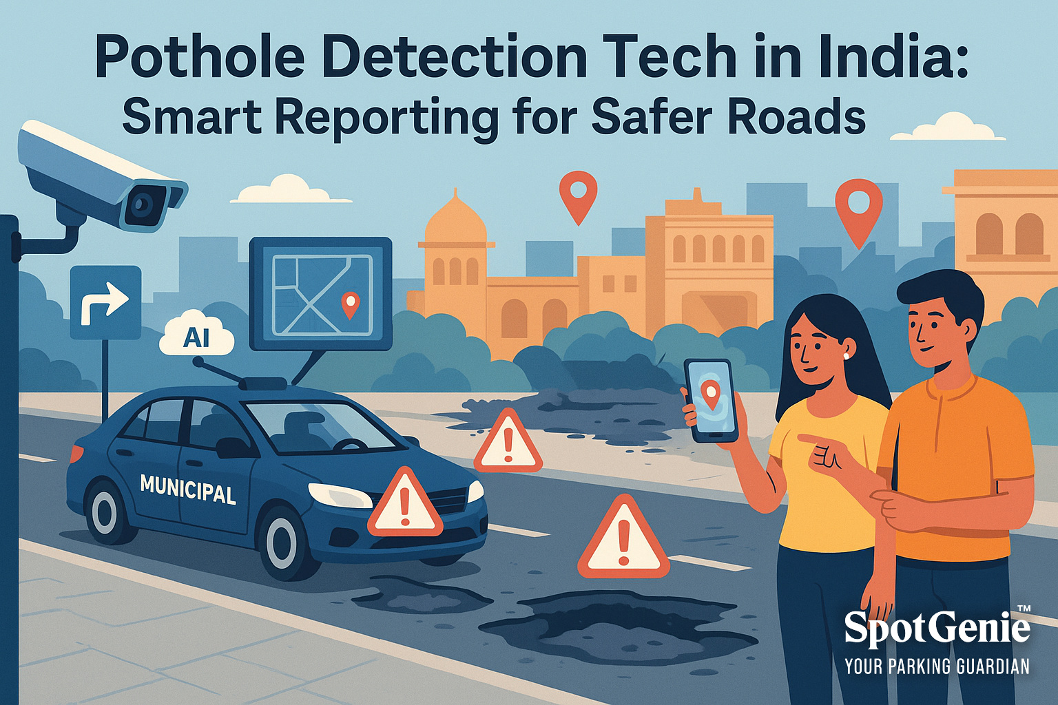 Pothole Detection Tech in India: Smart Reporting for Safer Roads