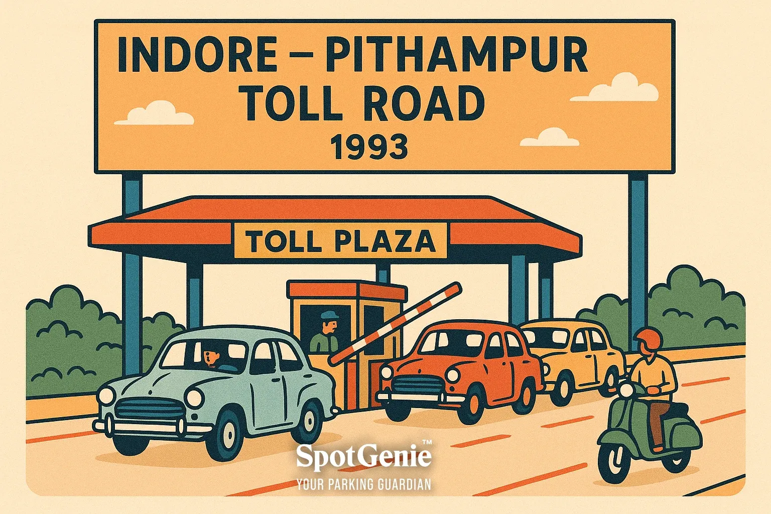 🛣️ SpotGenie Fact: Did You Know About India’s First Toll Road?