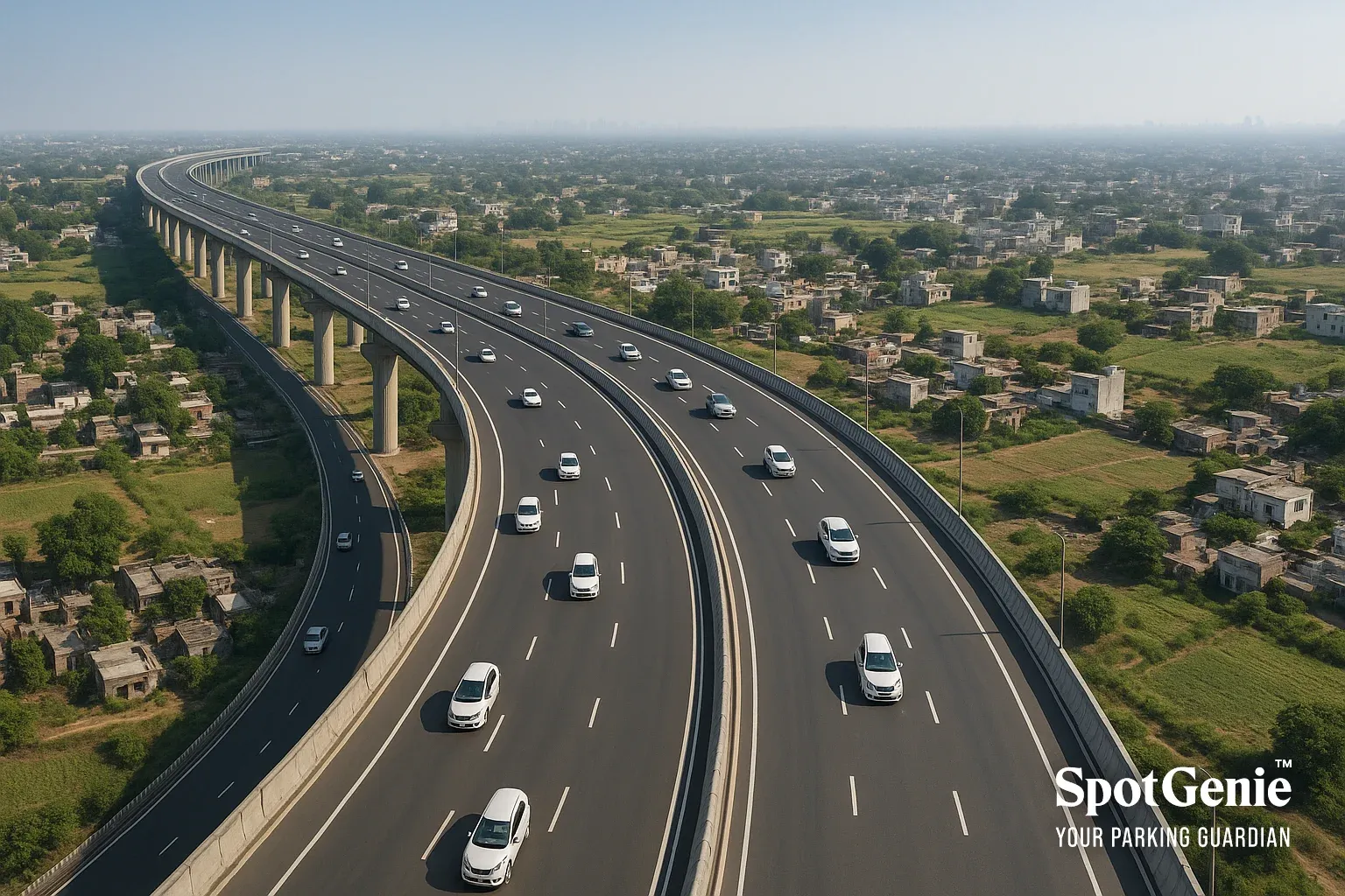 🚗 SpotGenie Fact: Did You Know India’s Longest Elevated Road Is in Ghaziabad?