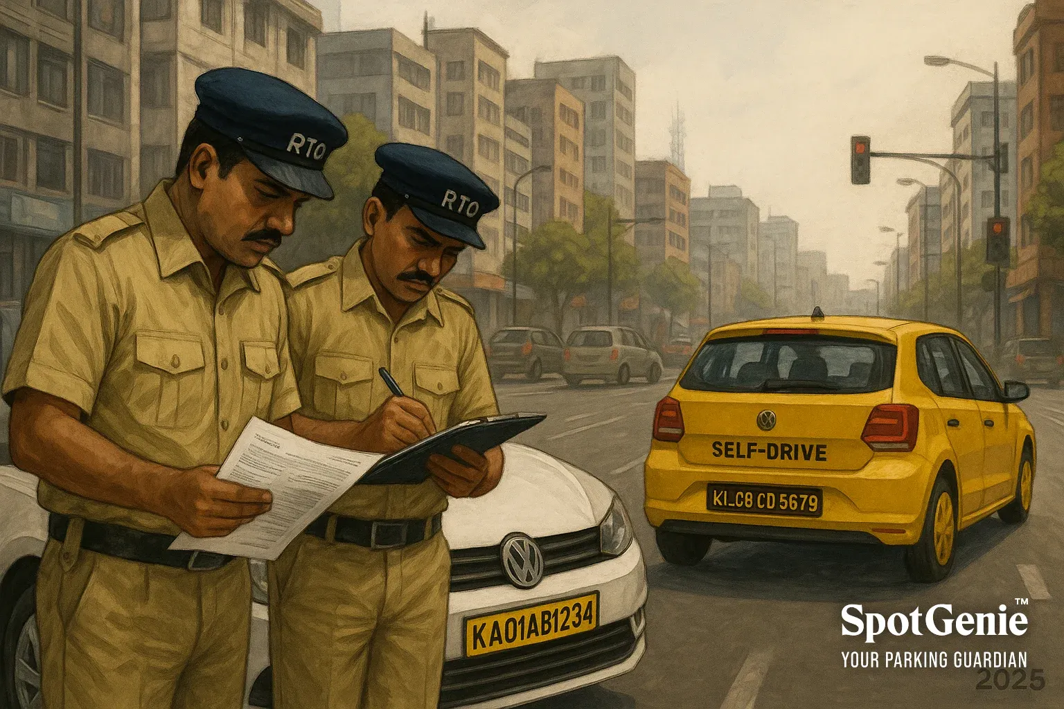 India’s Crackdown on Illegal Self-Drive Rentals | SpotGenie Gyaan
