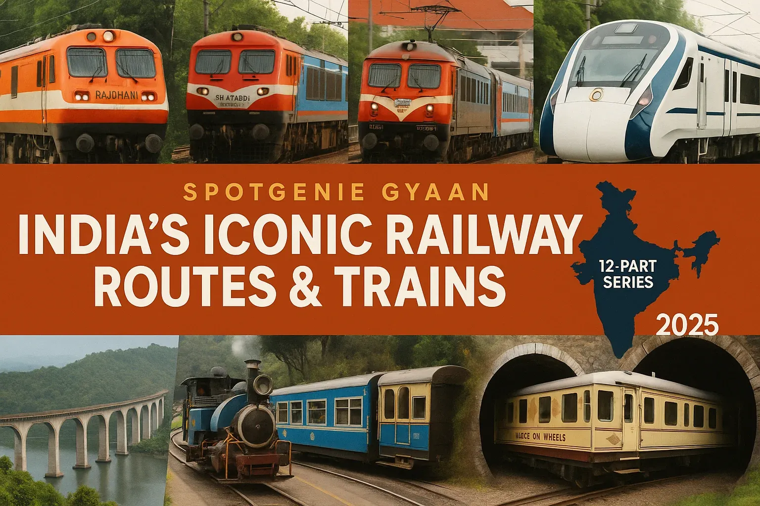 India’s Most Iconic Railway Routes & Trains | SpotGenieGyaan