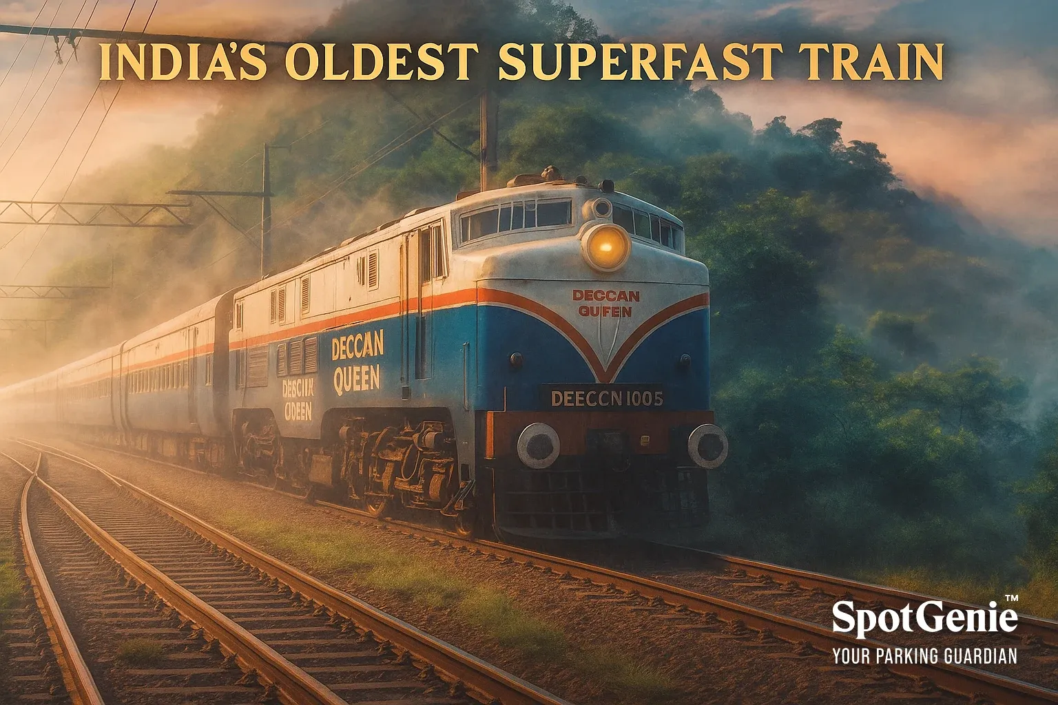 India’s Oldest Running Superfast Train | SpotGenie Fact