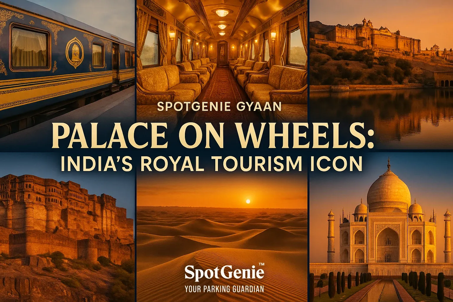 🚂 SpotGenie Gyaan: Palace on Wheels, India’s Royal Tourism Icon