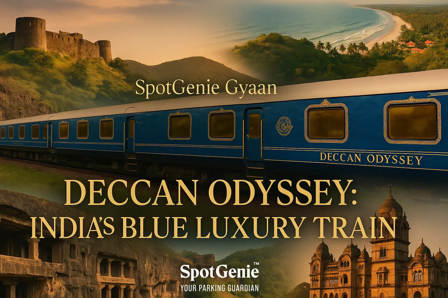 🚆 SpotGenie Gyaan: Deccan Odyssey - India’s Blue Luxury Train