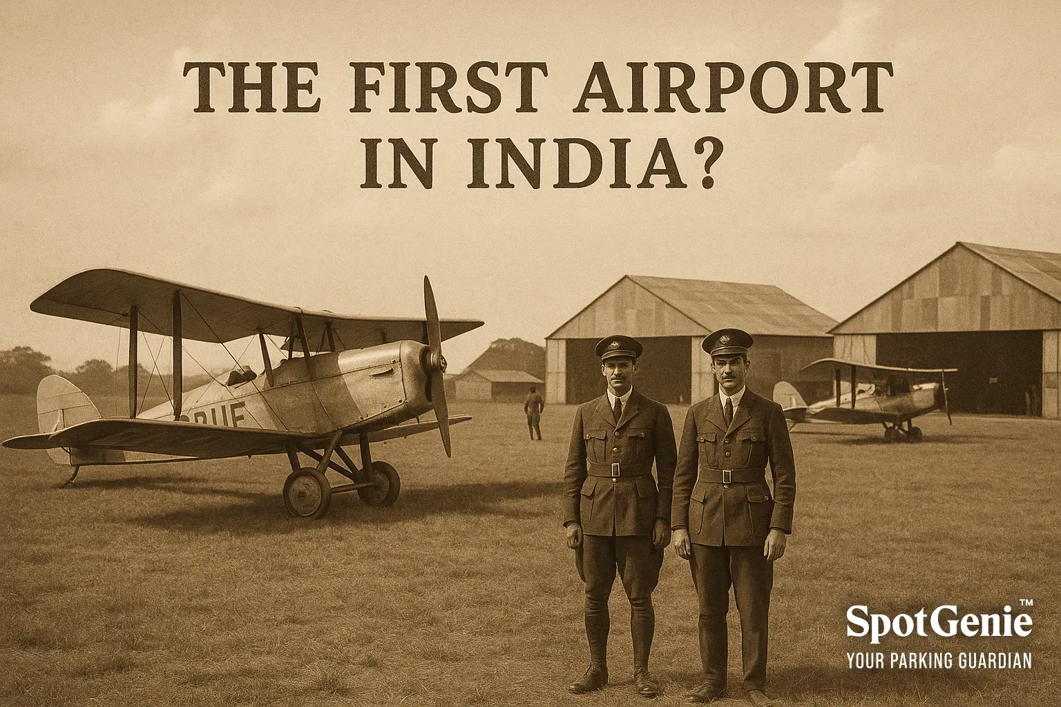 India’s First Airport: Juhu Aerodrome, Mumbai (1928)