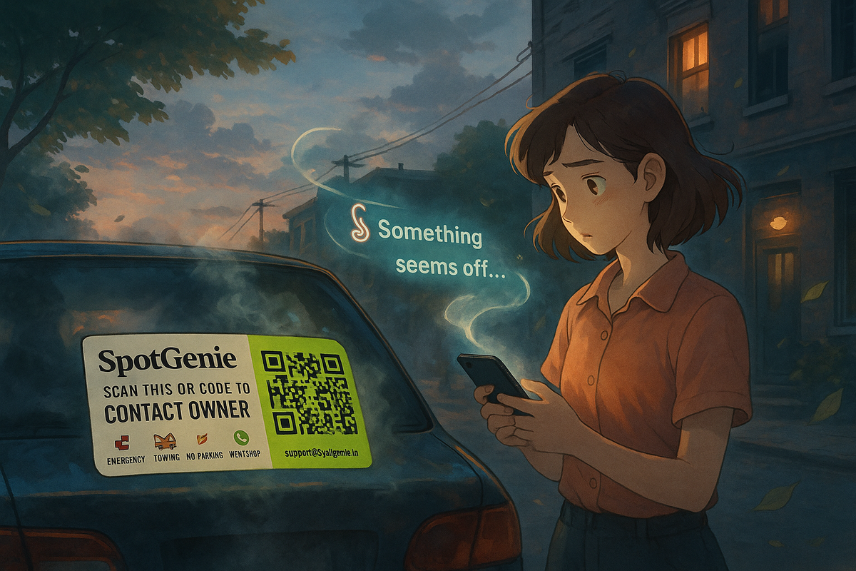 🆘 When Something Just Feels Wrong — Let SpotGenie Help You Speak Up