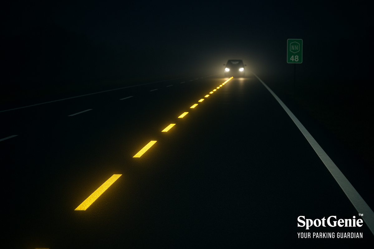 Why Do Some Indian Highways Shine at Night Without Streetlights?
