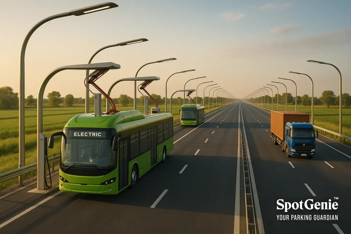 India’s First Electric Highway Prototype | SpotGenie Fact