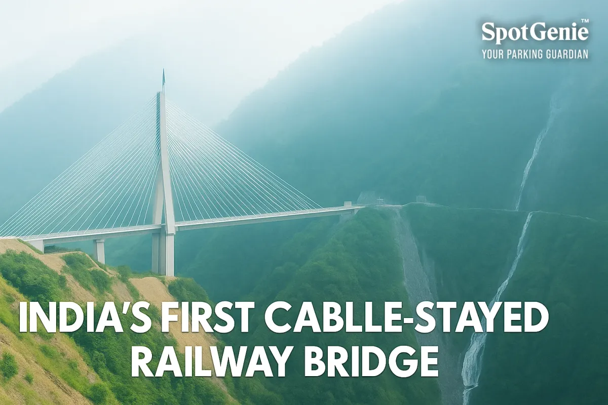 Anji Khad Bridge – India’s First Cable-Stayed Railway Marvel