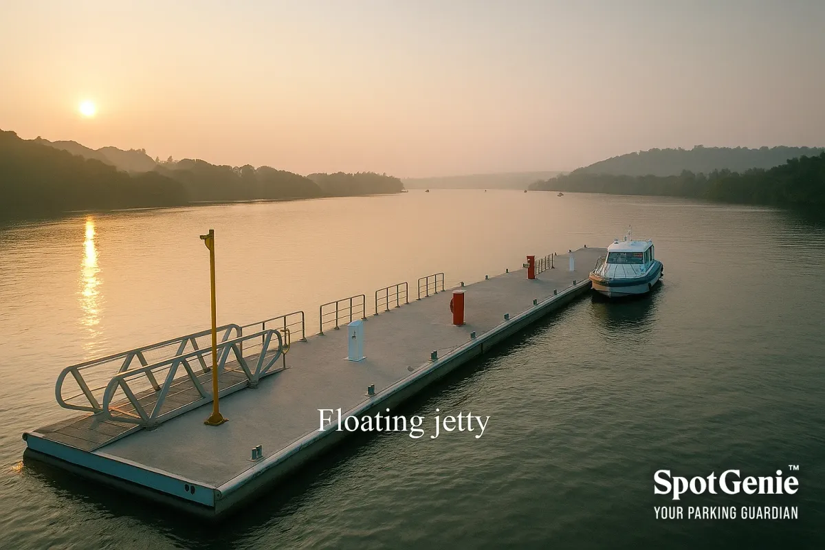 Goa’s Floating Wonder, India’s First Floating Concrete Jetty!