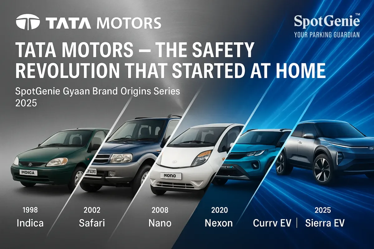 🚘 Tata Motors | Brand Origins | SpotGenie Gyaan