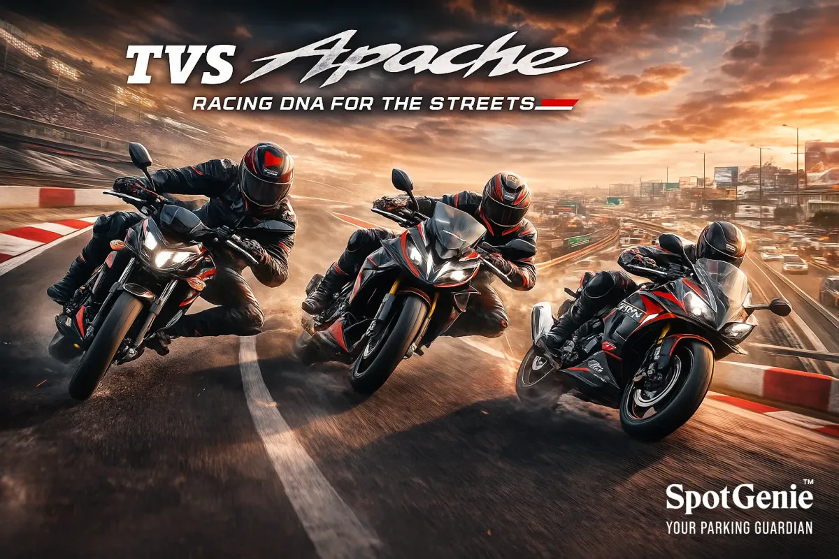 TVS Apache, Racing DNA That Redefined Performance Bikes in India | SpotGenie Gyaan