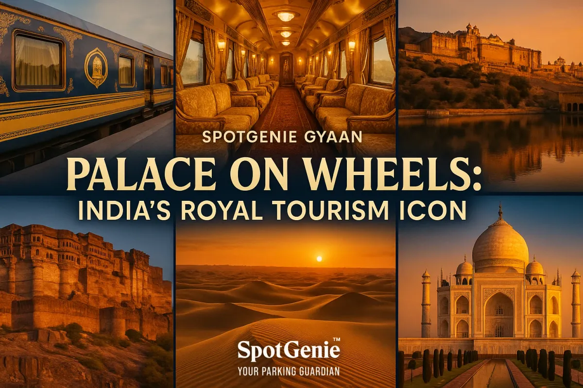 🚂 SpotGenie Gyaan: Palace on Wheels, India’s Royal Tourism Icon