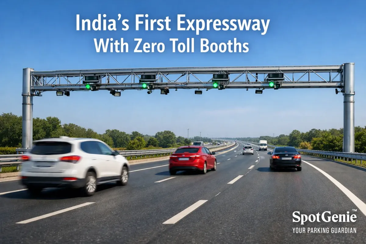 India’s First Expressway With Zero Toll Booths | SpotGenie Fact
