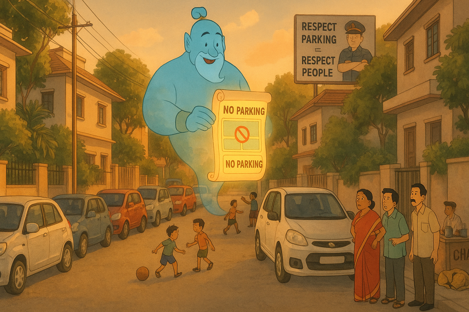 SpotGenie's Magical Parking Harmony