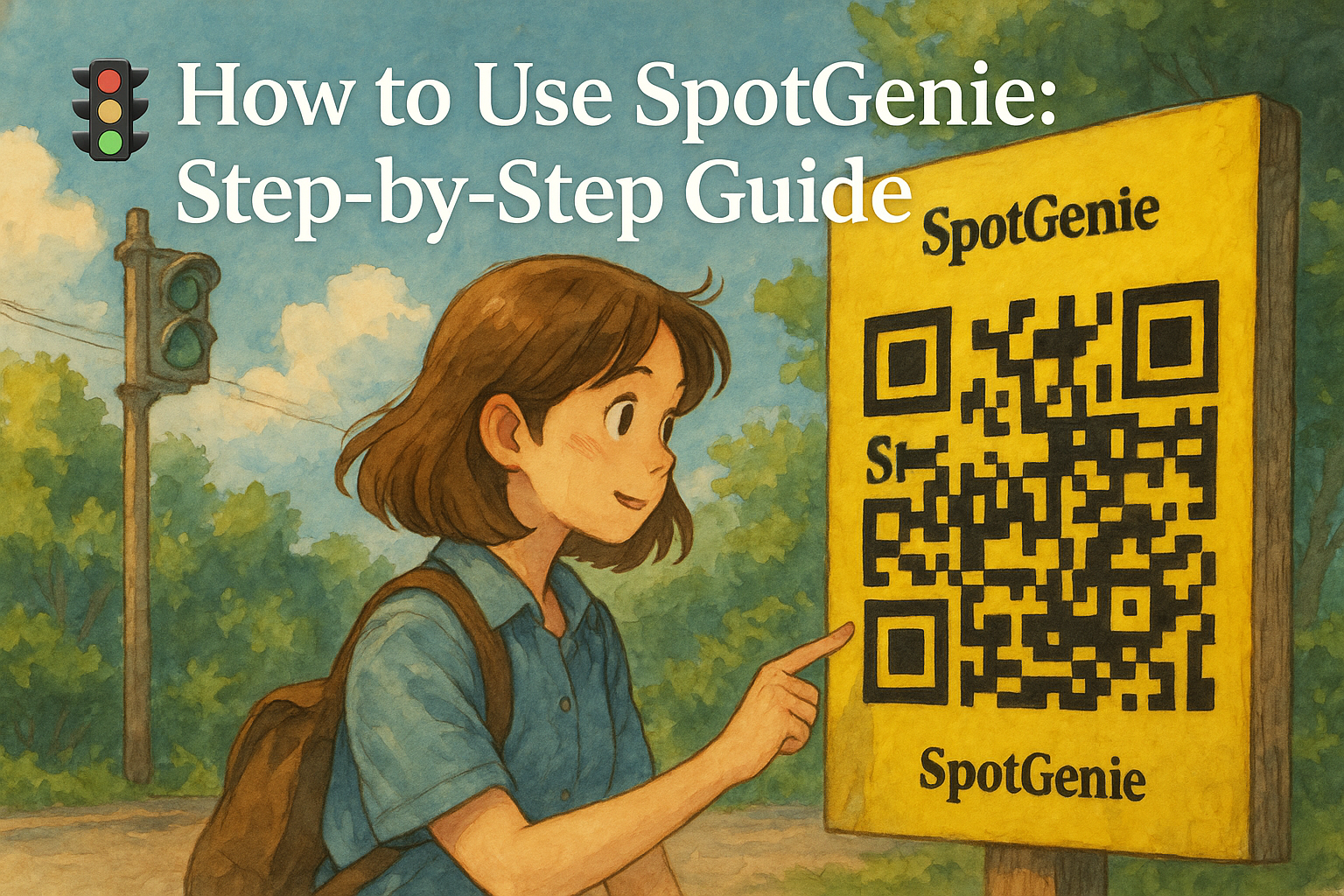 How to Use SpotGenie: Quick QR Sticker Setup Guide