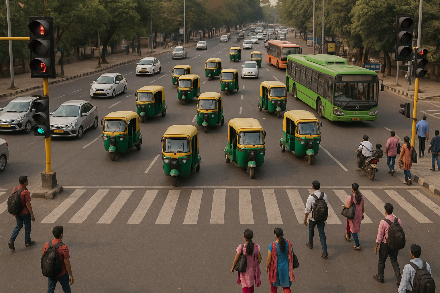 Which Indian City Has the Most Traffic Signals?
