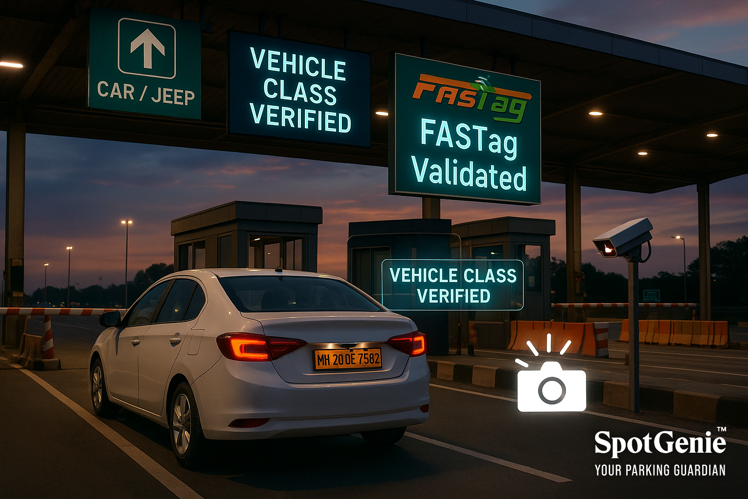 Toll Plazas Take Photos
