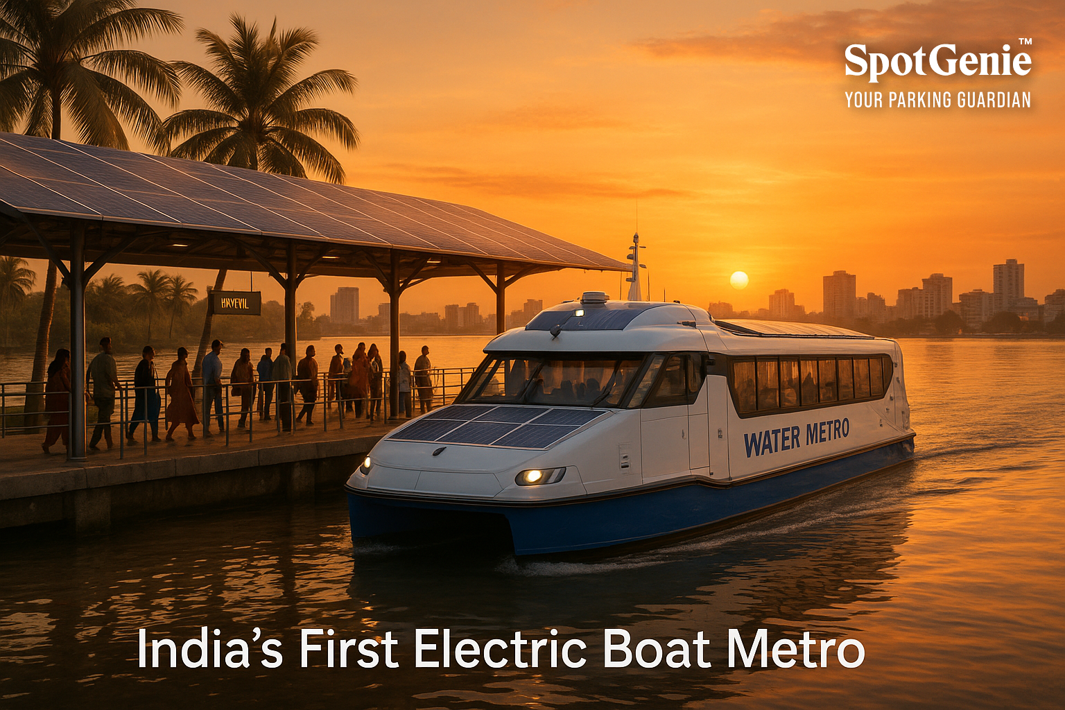 India’s First Electric Boat Metro
