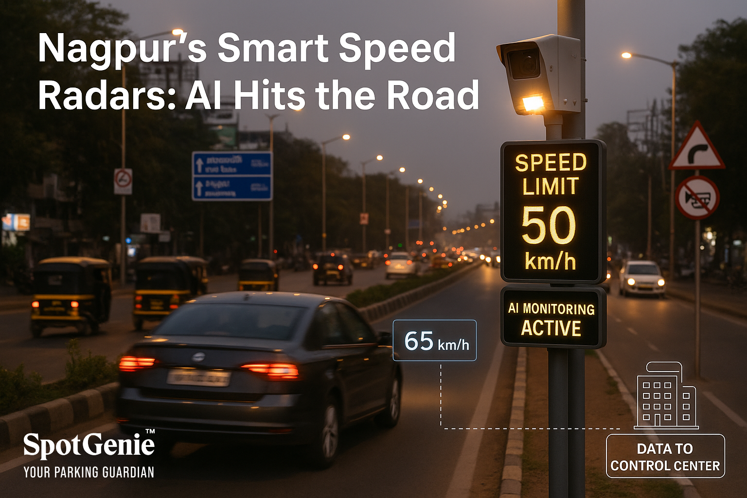 Nagpur's Smart Speed Radars