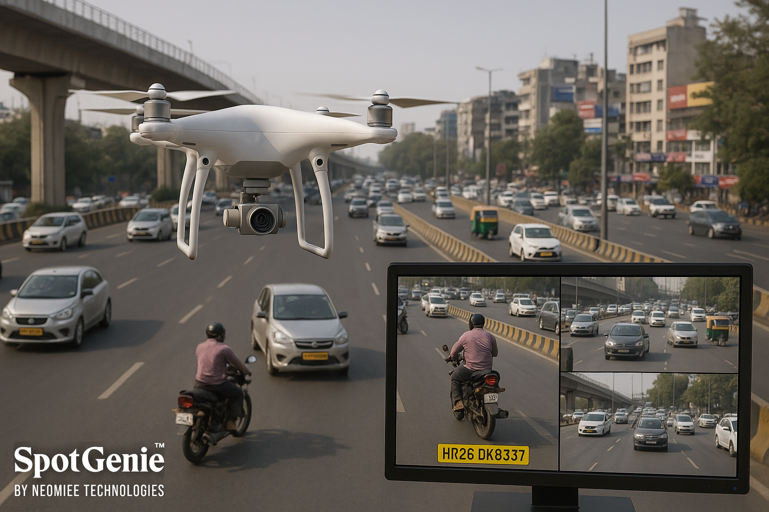 India’s Traffic Drones