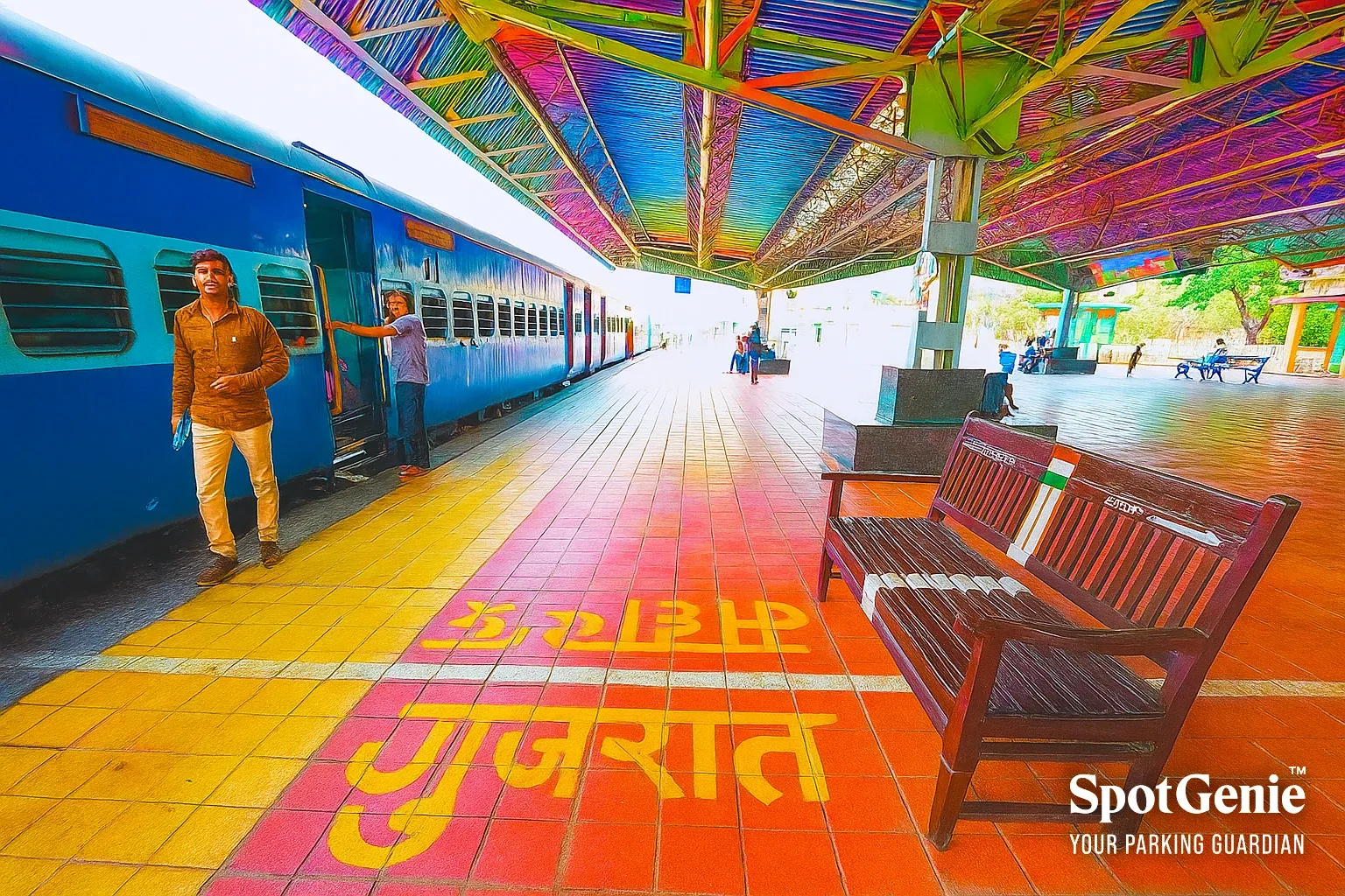 Railway Station Linked to Two States