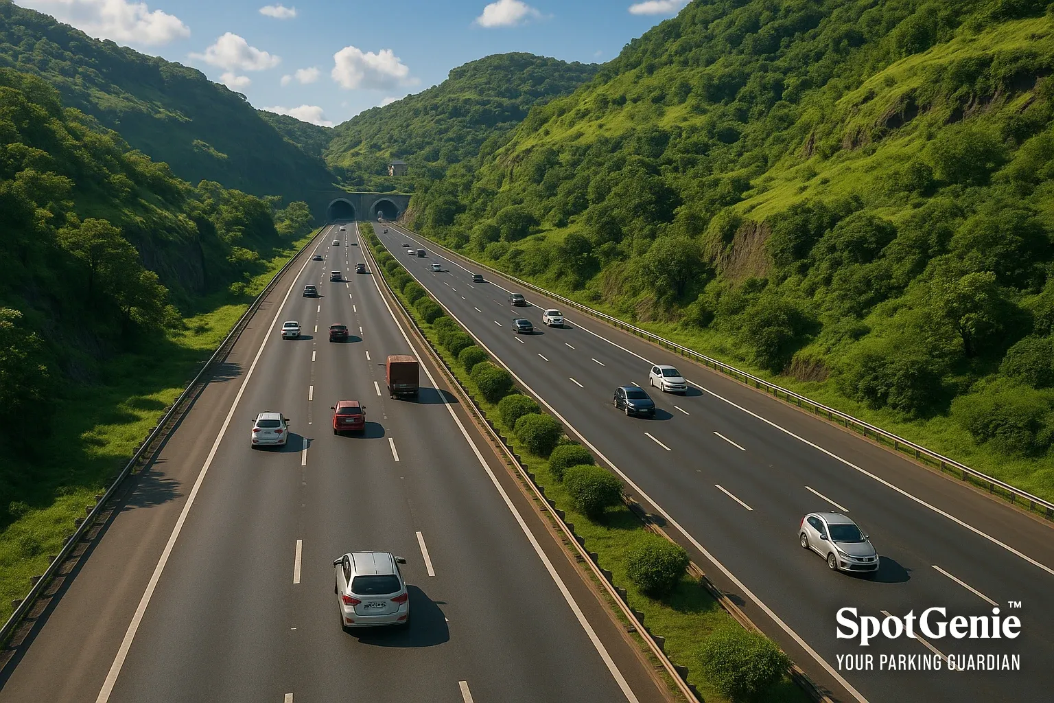 SpotGenie Fact: The First Expressway in India 