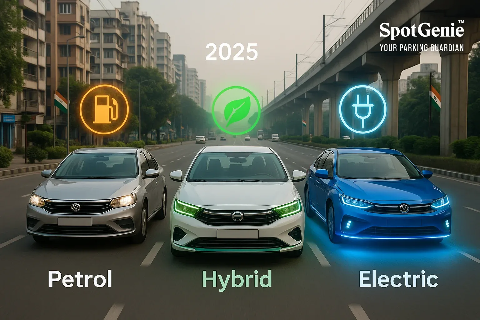 Petrol vs Hybrid vs EV
