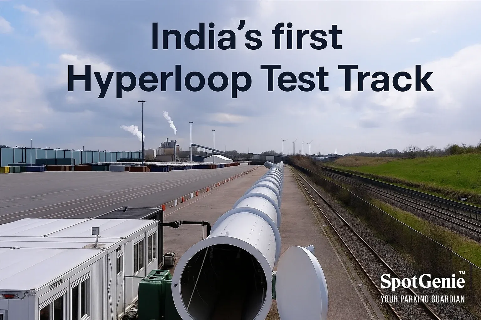India’s First Hyperloop Test Track