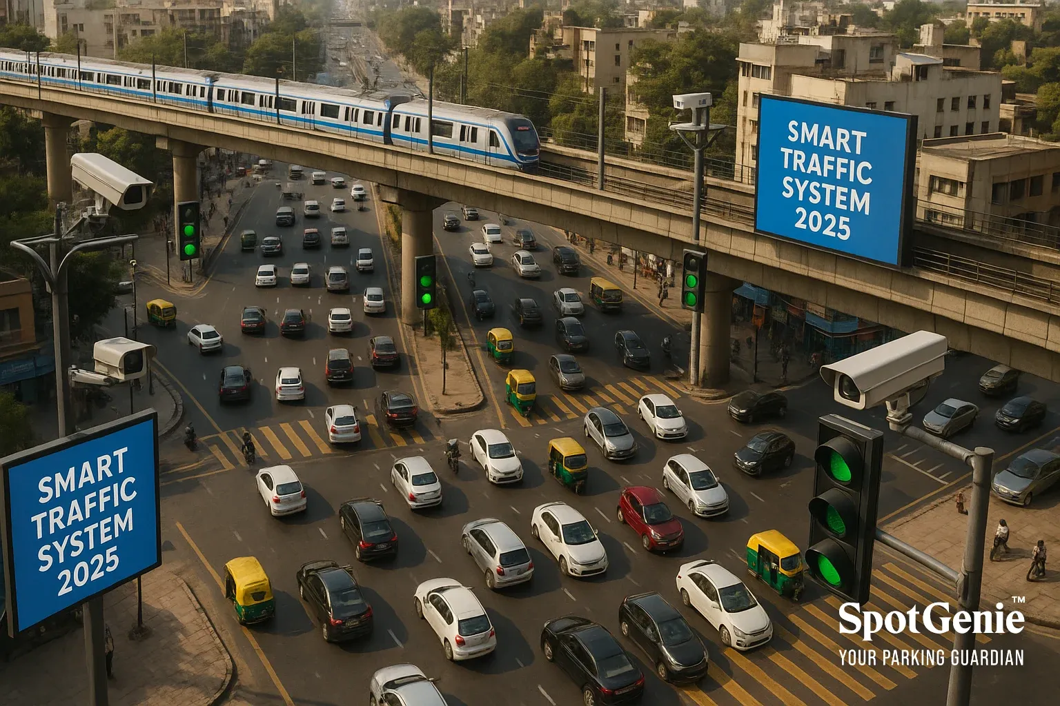 AI-driven traffic management in India
