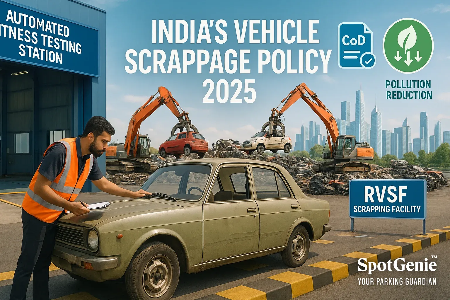India Vehicle Scrappage Policy 2025: Rules, Benefits & Fitness Test Guide