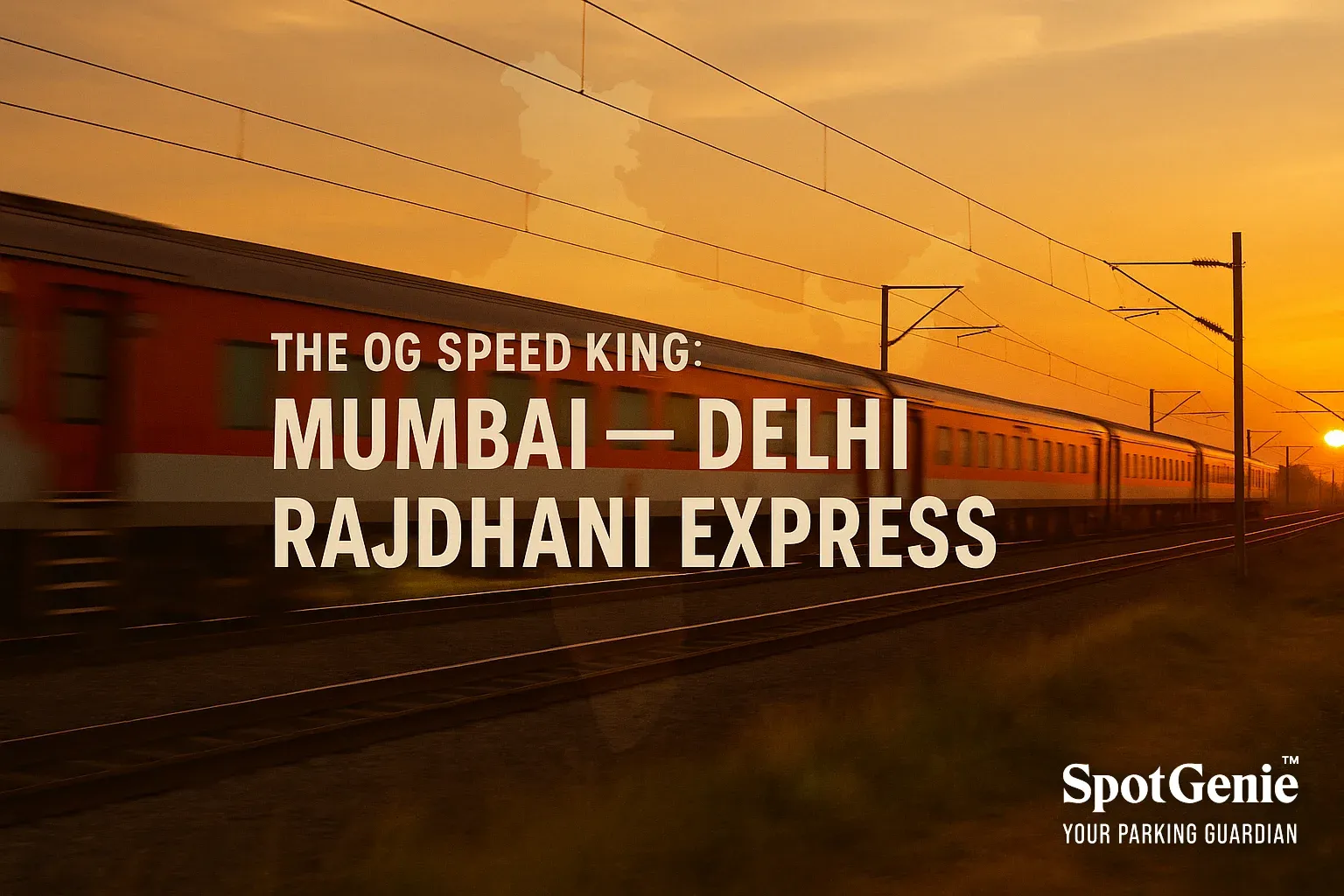 Mumbai–Delhi Rajdhani Express: The OG Speed King