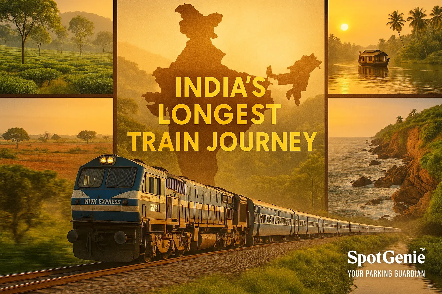 🚆 The Longest Train Journey in India