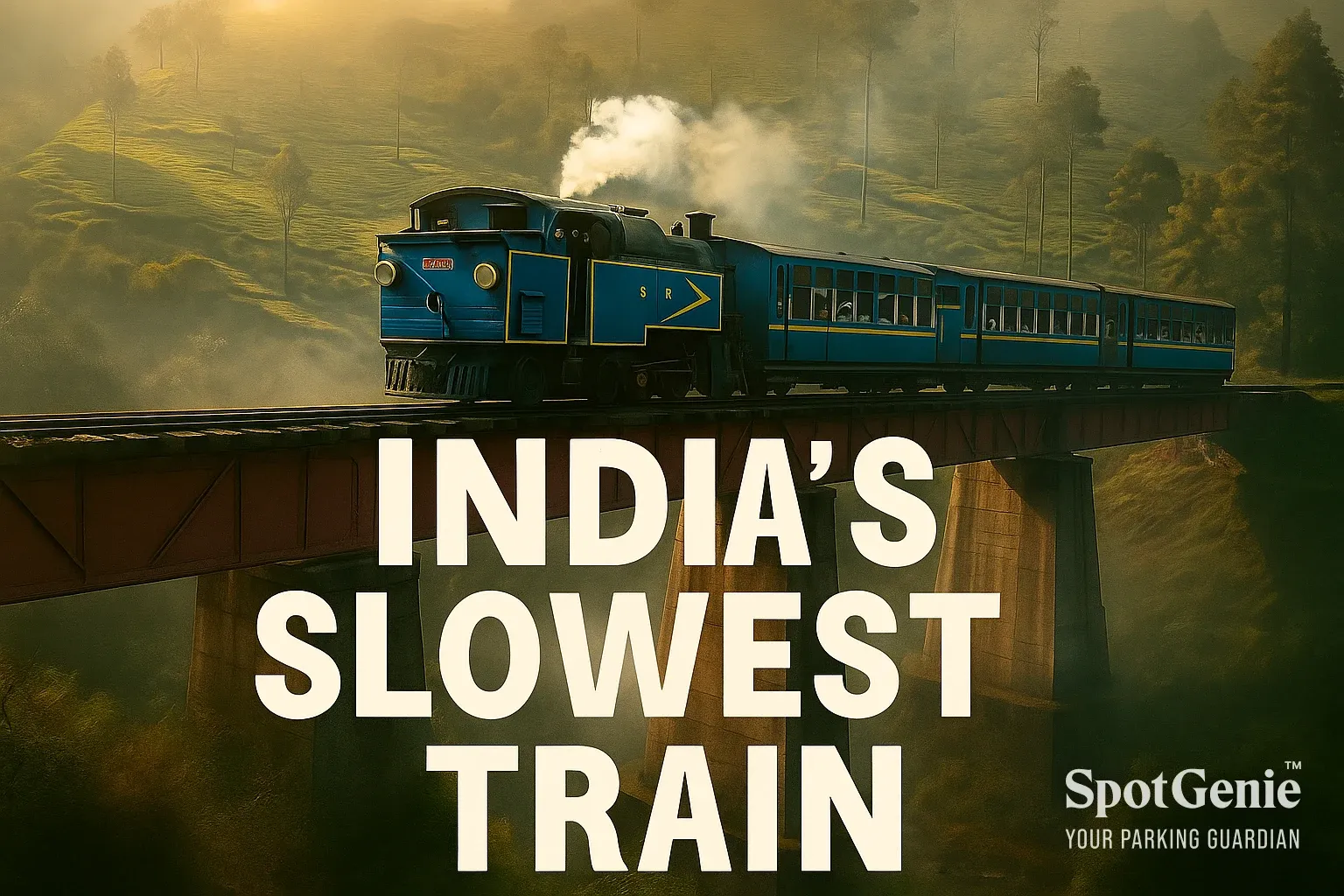 SpotGenie Fact, India’s Slowest Train: The Nilgiri Mountain Railway’s Mettupalayam–Ooty Toy Train
