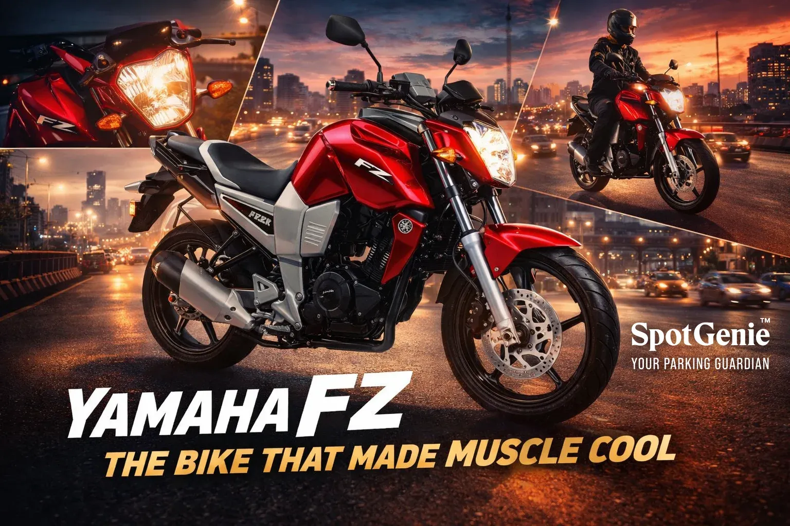 🏍️ SpotGenie Gyaan: Yamaha FZ - India’s First Streetfighter Craze