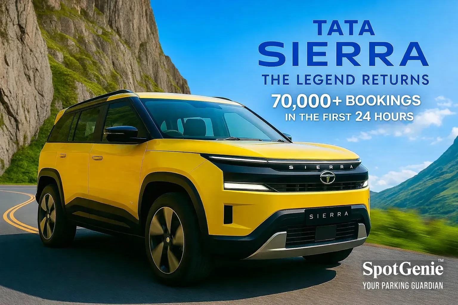 🚙 Tata Sierra Bookings Response: A Thunderous Comeback