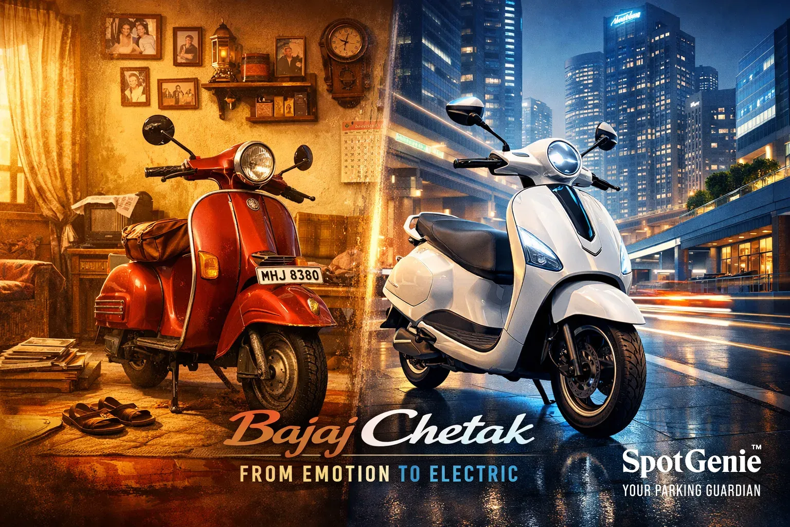 🛵 SpotGenie Gyaan: Bajaj Chetak, The Scooter That Became an Emotion