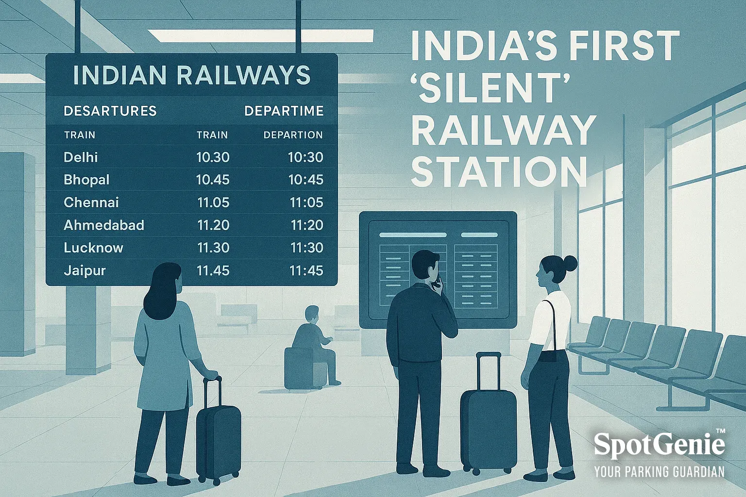 India’s First ‘Silent’ Railway Station | SpotGenie Fact