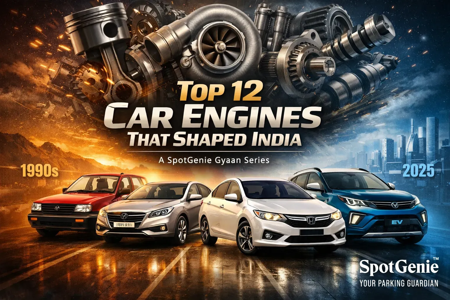 Top 12 Car Engines That Shaped India | SpotGenie Gyaan Series