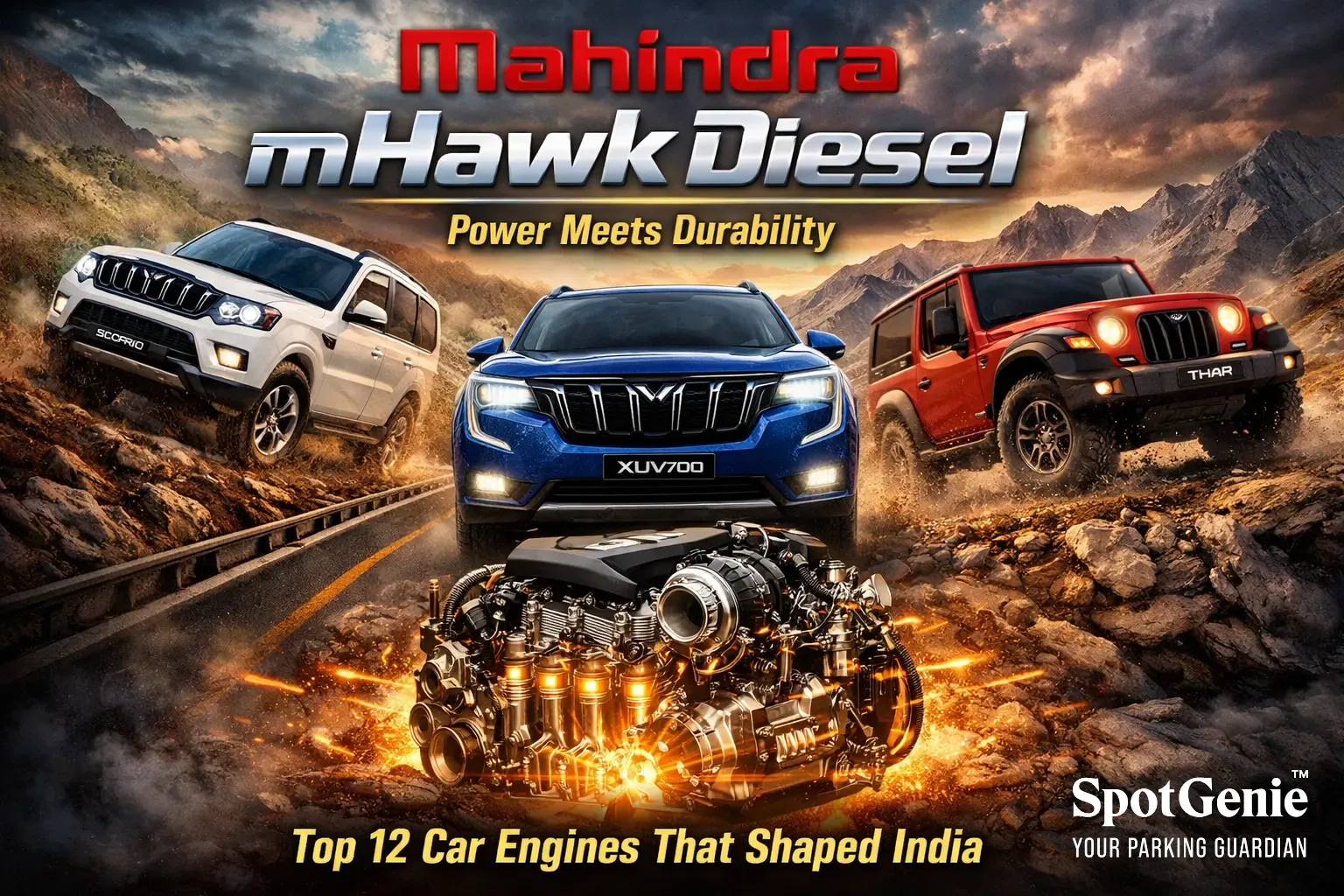 Mahindra mHawk Diesel, Power Meets Durability | SpotGenie Gyaan