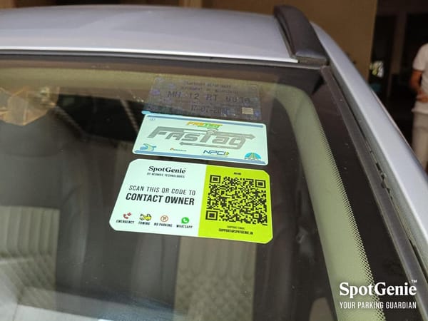 How SpotGenie Works: Instant Vehicle Alerts via QR Stickers [Video]