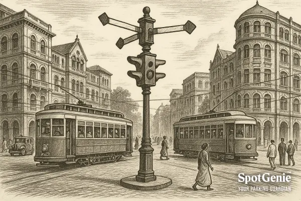 SpotGenie Fact: India’s First Traffic Signal