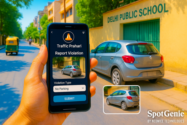 Delhi’s Traffic Prahari App