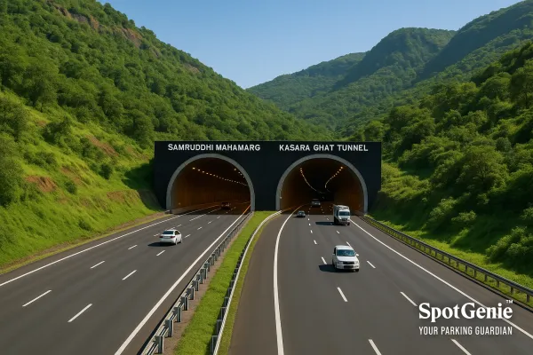 7.8 km Kasara Ghat Tunnel