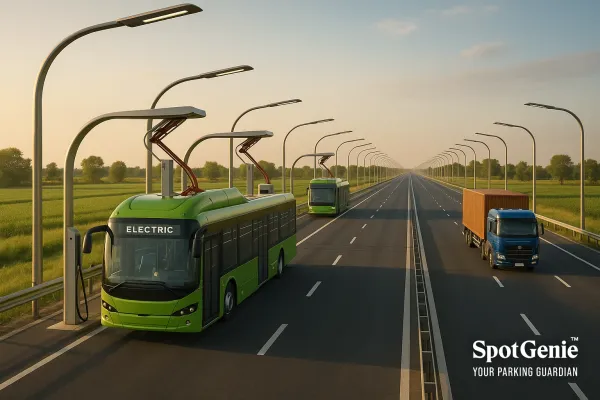 India’s First Electric Highway Prototype | SpotGenie Fact