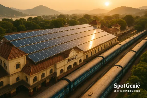 Guwahati Railway Station - First Fully Solar-Powered