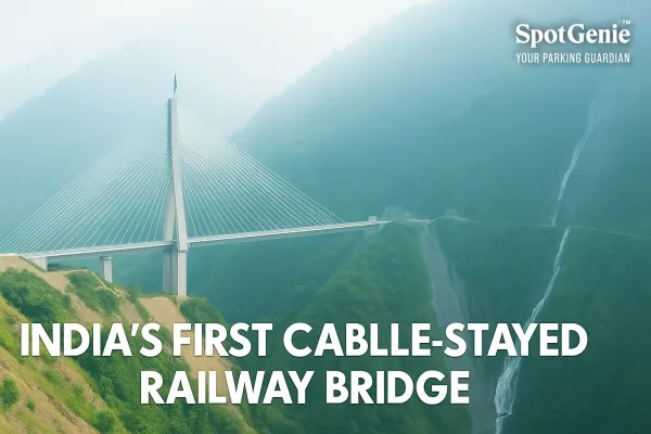 Anji Khad Bridge – India’s First Cable-Stayed Railway Marvel