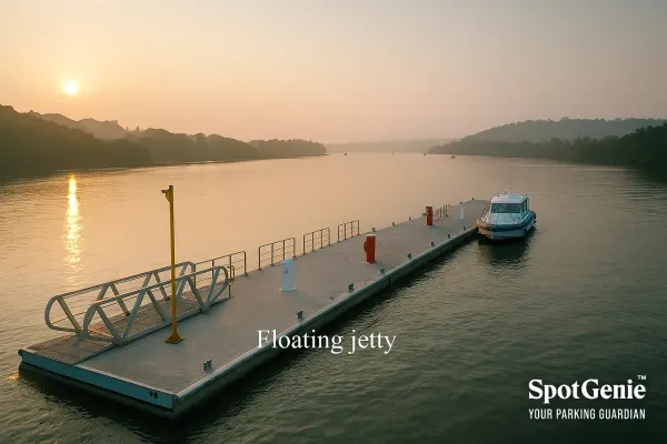 Goa’s Floating Wonder, India’s First Floating Concrete Jetty!