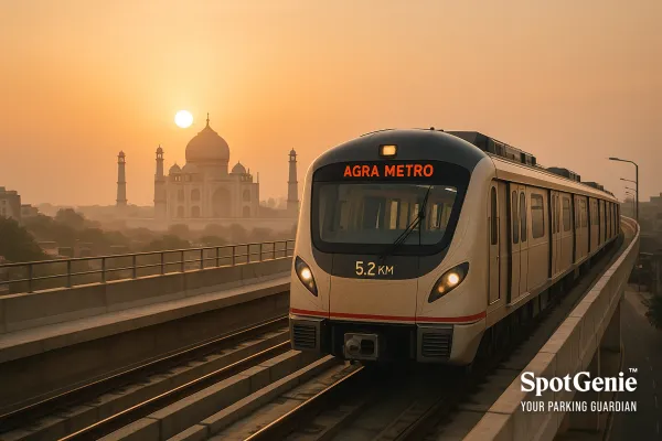India’s Smallest Metro System – Agra Metro (5.2 km) | SpotGenie Fact
