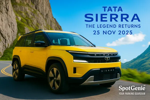 New Tata Sierra Returns Nov 25, 2025